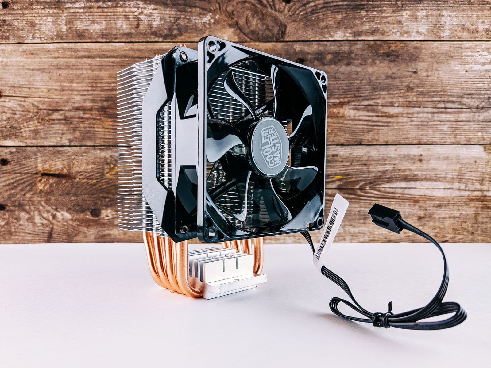 A CPU air cooler heatsink tower with dense aluminum fins — the primary design in all dual-tower air coolers and the reason they outperform single-fan stock coolers by such a wide margin