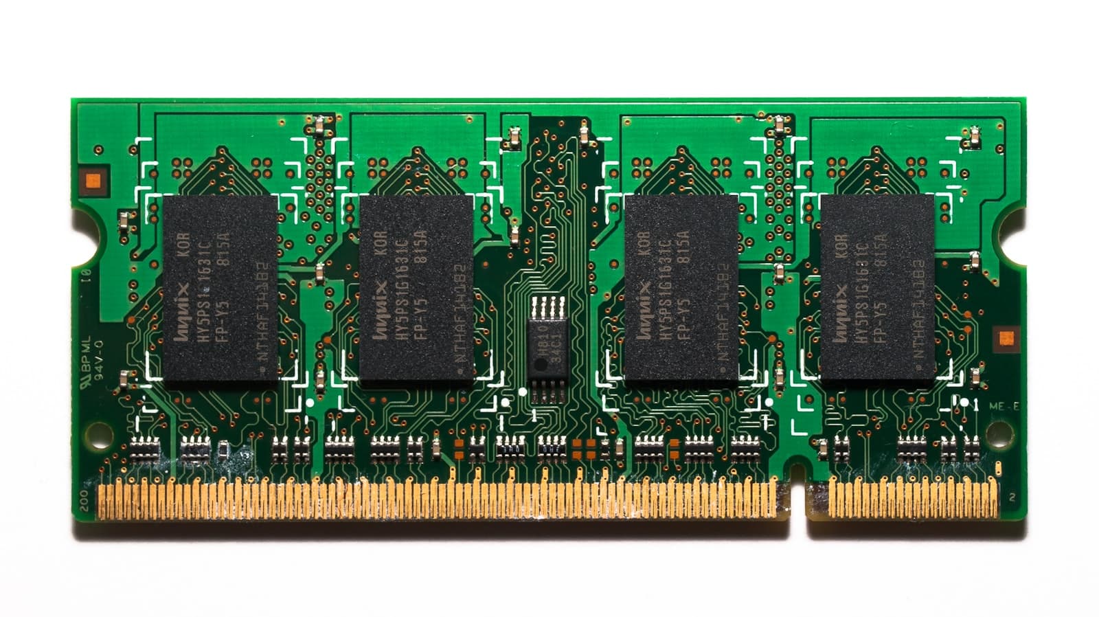 RAM sticks — technically safe to buy used, but the savings over new are often small enough that new is the better call